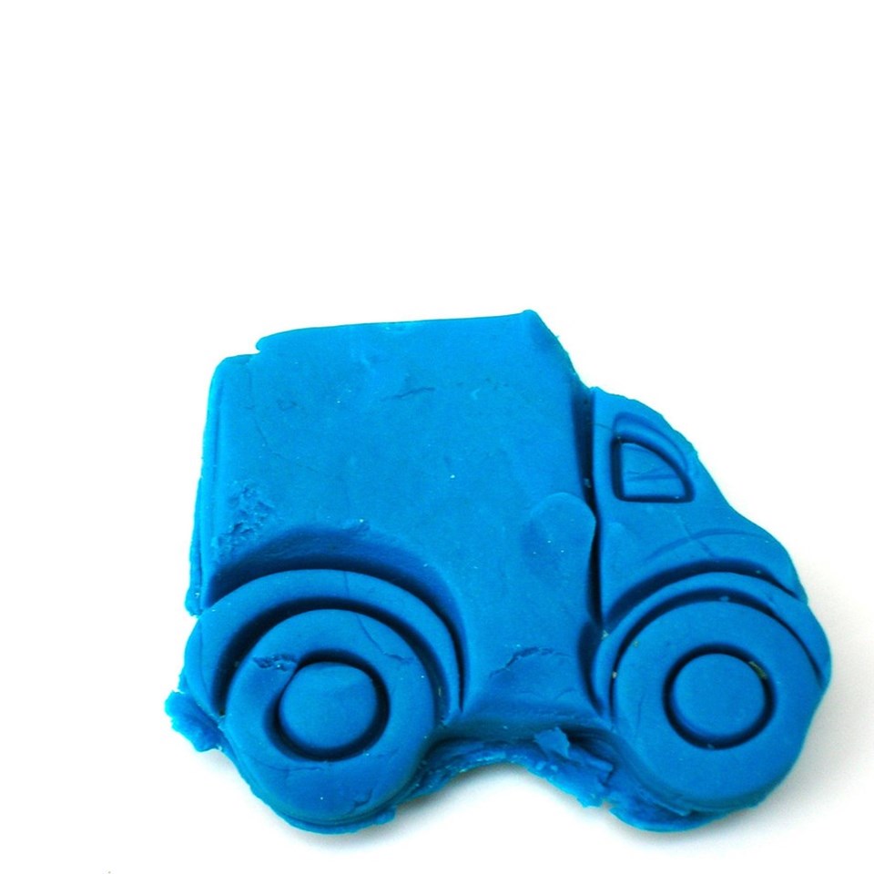 Play dough truck