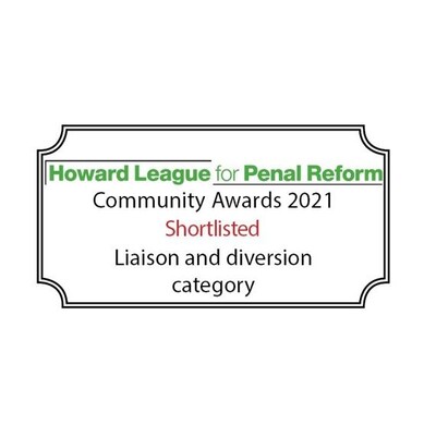 The image for our Shortlist for Howard League for Penal Reform award