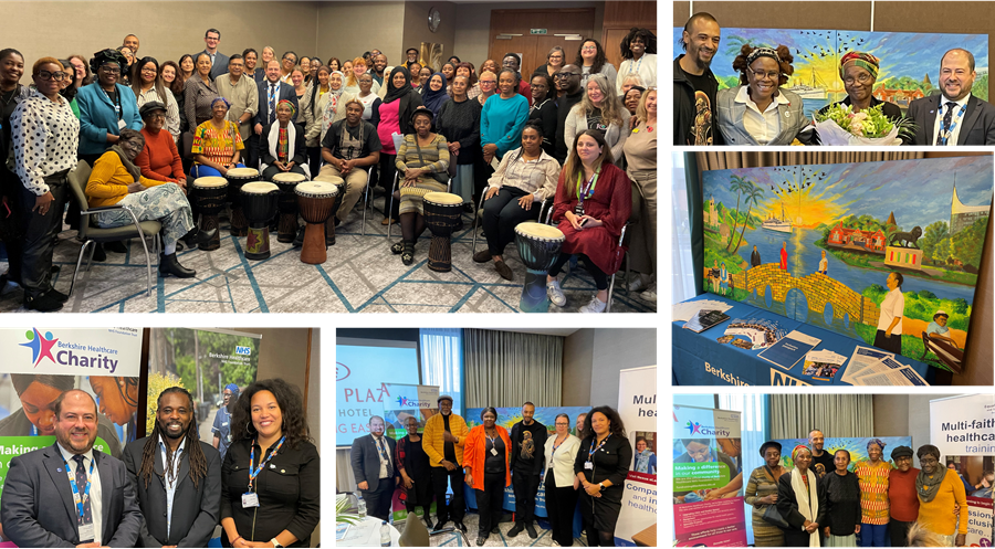 Collage of photos from Anti racism forum